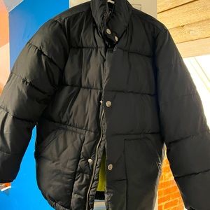 Black puffer coat Gap Kids